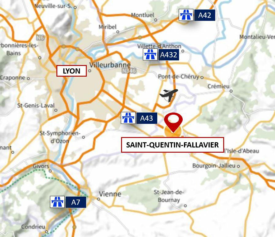 Entrepôt classe a Saint-Quentin-Fallavier 13609m² Location entrepôt classe a Saint-Quentin-Fallavier Isère OLLOG2111898 1